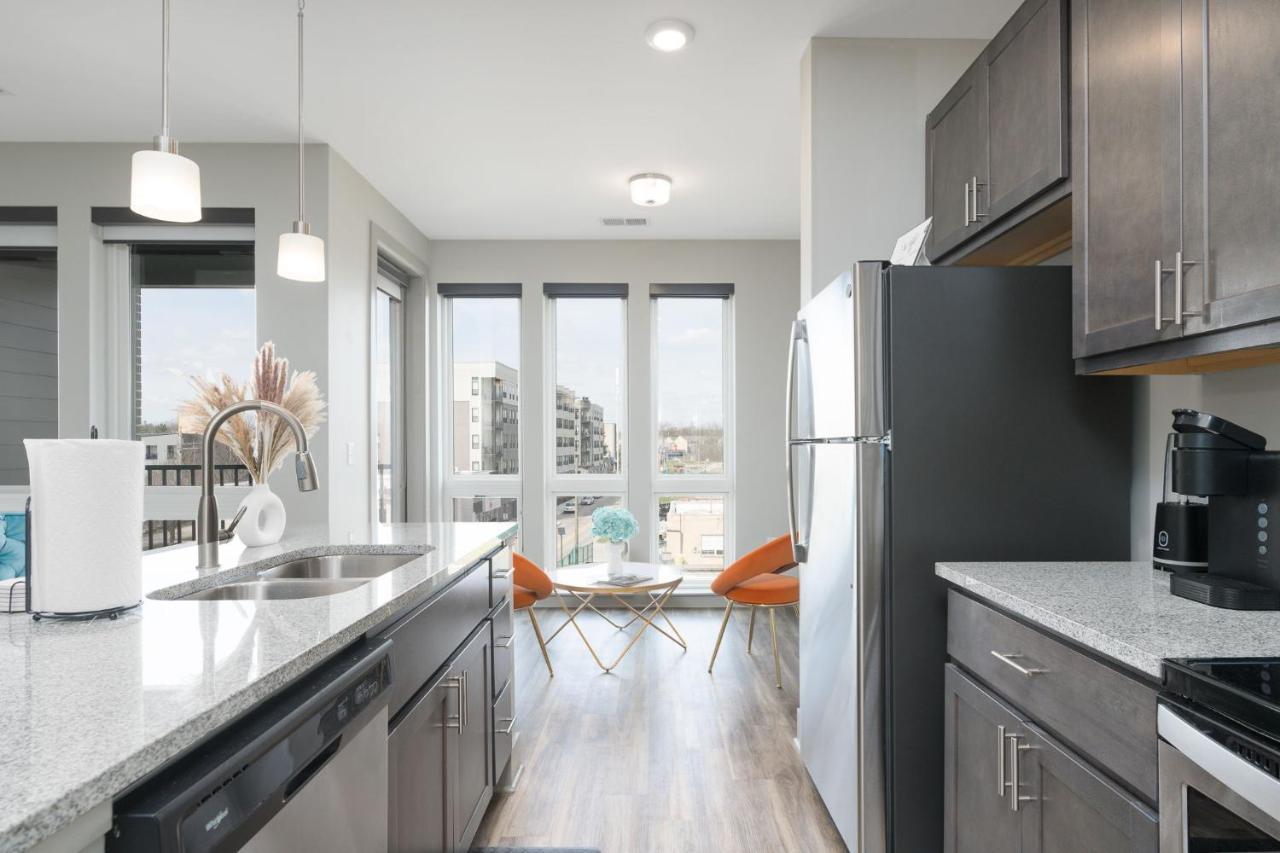 Stylish 1Br Apartment With View Indianapolis Extérieur photo