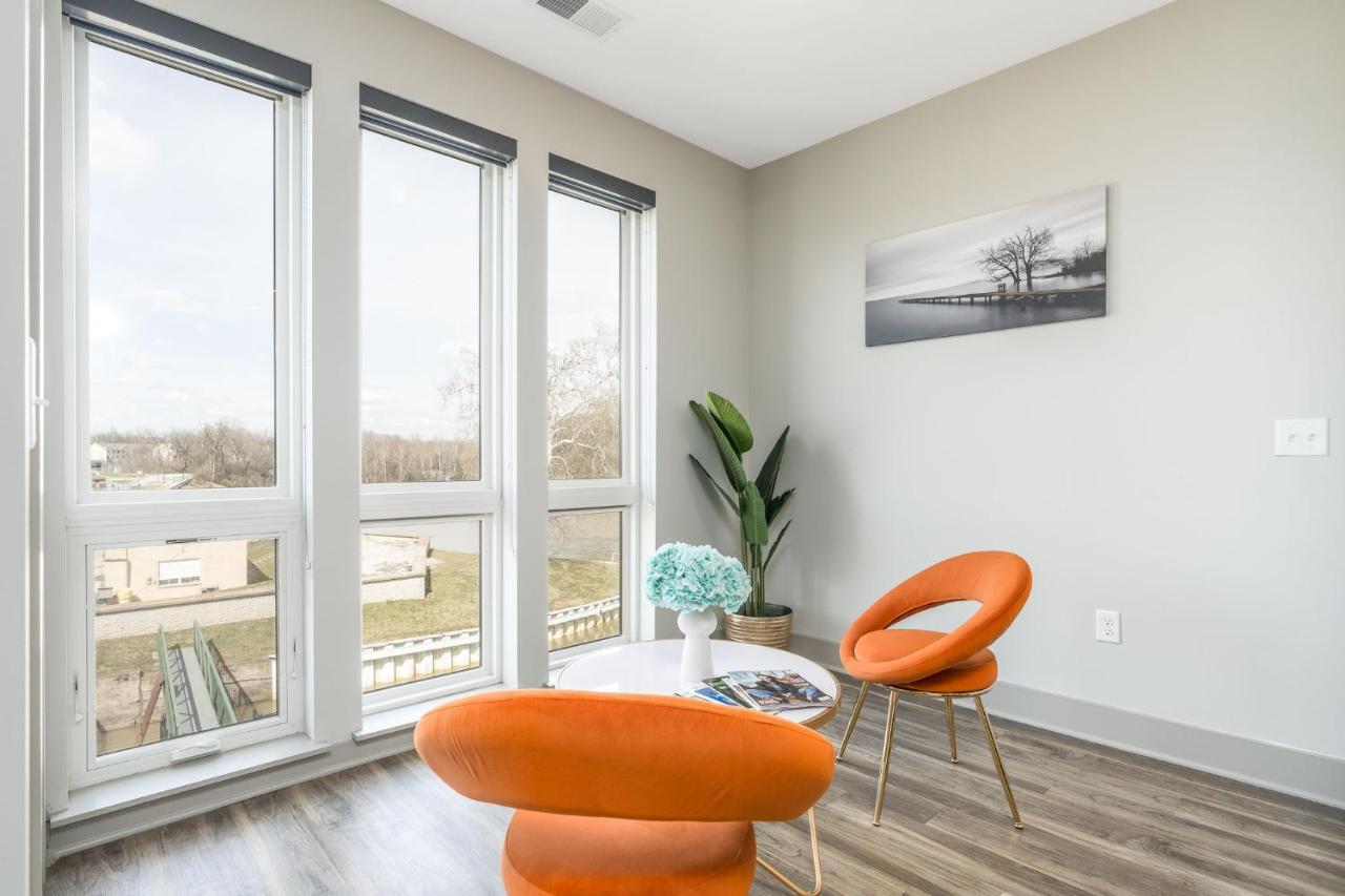 Stylish 1Br Apartment With View Indianapolis Extérieur photo